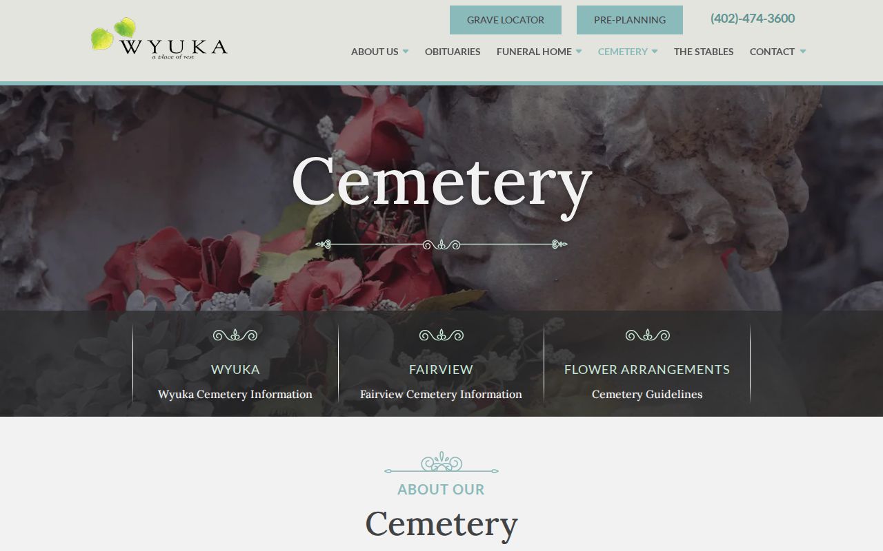 Lancaster County previous residents research with Wyuka Cemetery records